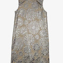 Scanlan Theodore Silver Floral Mini Dress Size 10 by SwapUp-Online Second Hand Store-Online Thrift Store