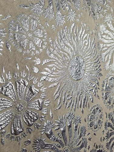 Scanlan Theodore Silver Floral Mini Dress Size 10 by SwapUp-Online Second Hand Store-Online Thrift Store