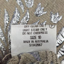 Scanlan Theodore Silver Floral Mini Dress Size 10 by SwapUp-Online Second Hand Store-Online Thrift Store