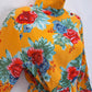 Scanlan Theodore Tangerine Floral Mock Neck Midi Dress Size 8 by SwapUp-Online Second Hand Store-Online Thrift Store