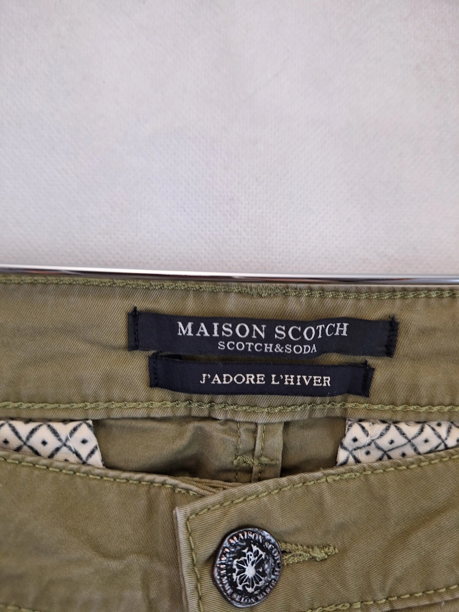 Scotch & Soda Essential Olive Chino Pants Size S by SwapUp-Online Second Hand Store-Online Thrift Store