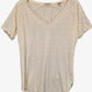 Scotch & Soda Lace Trimmed Classic V-neck T-shirt Size 8 by SwapUp-Online Second Hand Store-Online Thrift Store