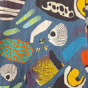 Seagrass Design Aquarium Linen Mini Dress Size 10 by SwapUp-Online Second Hand Store-Online Thrift Store