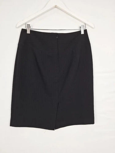 Seduce Striped Waist Detail Pencil Mini Skirt Size 10 by SwapUp-Online Second Hand Store-Online Thrift Store