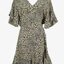 Seed Khaki Reptile Mini Dress Size 8 by SwapUp-Online Second Hand Store-Online Thrift Store