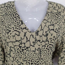 Seed Khaki Reptile Mini Dress Size 8 by SwapUp-Online Second Hand Store-Online Thrift Store