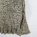 Seed Khaki Reptile Mini Dress Size 8 by SwapUp-Online Second Hand Store-Online Thrift Store