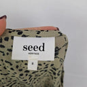 Seed Khaki Reptile Mini Dress Size 8 by SwapUp-Online Second Hand Store-Online Thrift Store