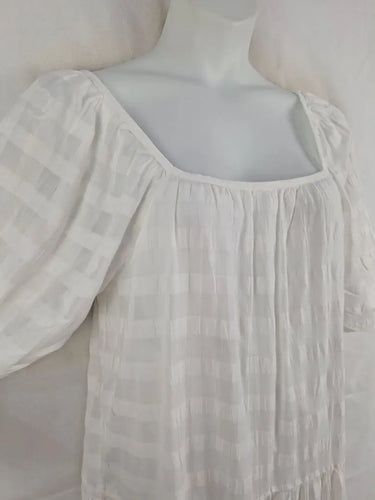 Seed Light Flowy Cotton Summer Maxi Dress Size 12 by SwapUp-Online Second Hand Store-Online Thrift Store