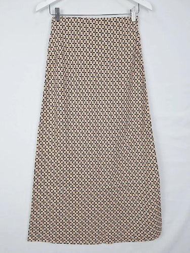 Seed Linen Classy Full Length Skirt Size 8 by SwapUp-Online Second Hand Store-Online Thrift Store