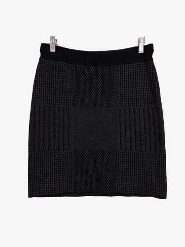 Seed Muted Check Winter Mini Skirt Size M by SwapUp-Online Second Hand Store-Online Thrift Store