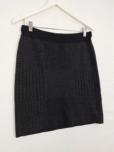 Seed Muted Check Winter Mini Skirt Size M by SwapUp-Online Second Hand Store-Online Thrift Store