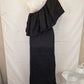 Seed Ruffle One Shoulder Linen Maxi Dress Size 10 by SwapUp-Online Second Hand Store-Online Thrift Store