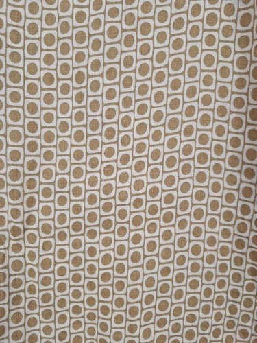 Seed Sand Geometric Loose Fit Linen Tank Top Size 10 by SwapUp-Online Second Hand Store-Online Thrift Store