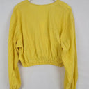Seed Sunshine Yellow Crinkle Cotton Top Size 14 by SwapUp-Online Second Hand Store-Online Thrift Store