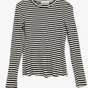 Serafina Slim Fitting Striped Staple Top Size 10 by SwapUp-Online Second Hand Store-Online Thrift Store