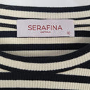 Serafina Slim Fitting Striped Staple Top Size 10 by SwapUp-Online Second Hand Store-Online Thrift Store