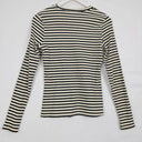 Serafina Slim Fitting Striped Staple Top Size 10 by SwapUp-Online Second Hand Store-Online Thrift Store