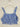 Seven Wonders Blue Daisy Ruffle Crop Top Size 10 by SwapUp-Online Second Hand Store-Online Thrift Store