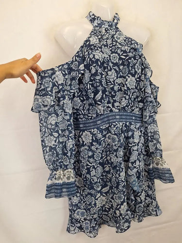 Sheike Enchanting Cold Shoulder Mini Dress Size 10 by SwapUp-Online Second Hand Store-Online Thrift Store