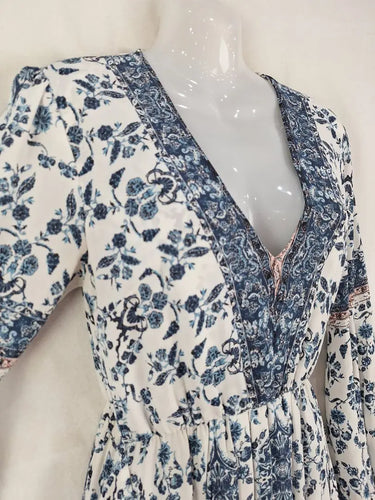 Sheike Floral Vacation Bell Sleeve Dress Size 8 by SwapUp-Online Second Hand Store-Online Thrift Store