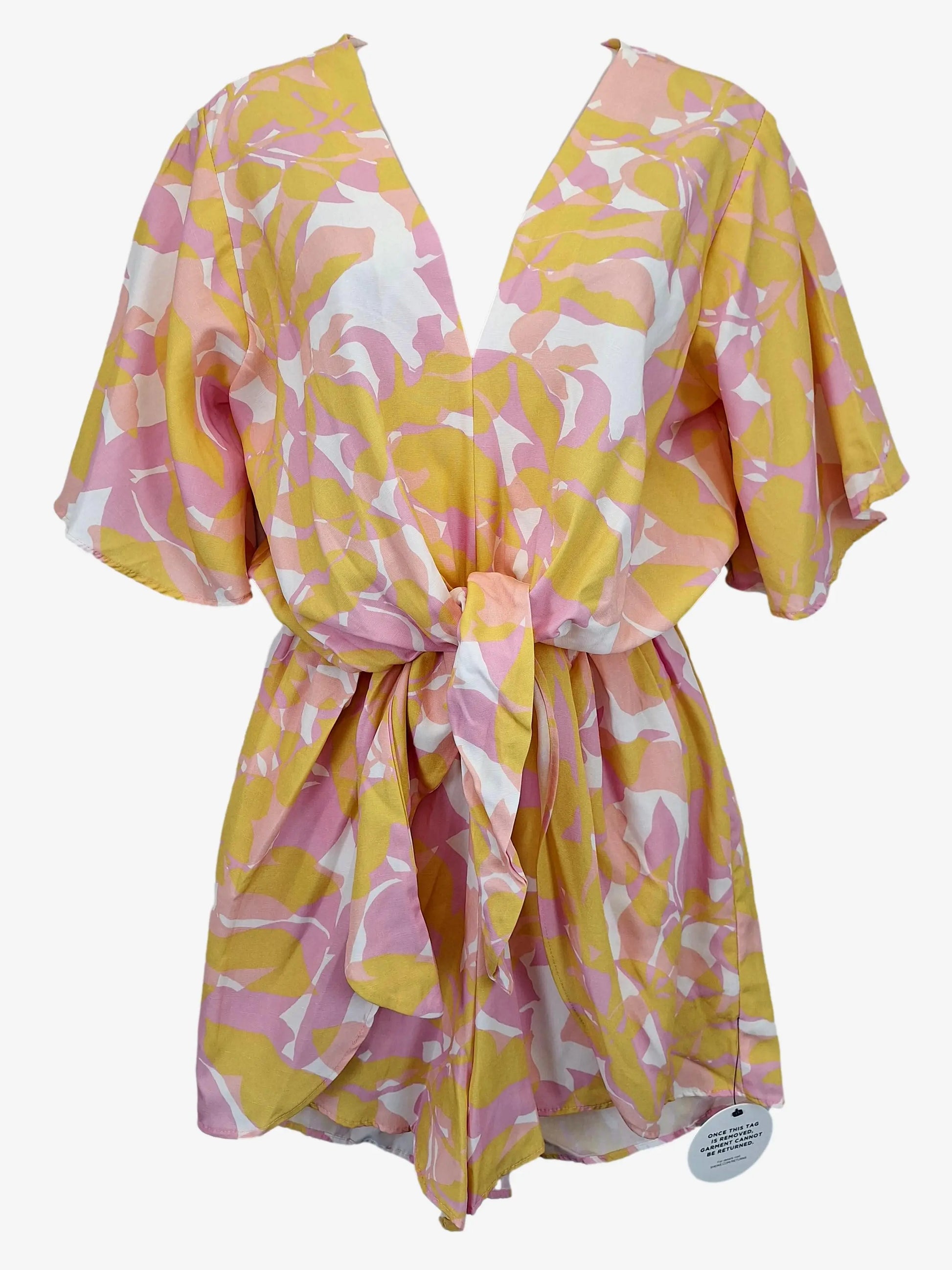 Sheike Floral Vibes Playsuit Size 10 by SwapUp-Online Second Hand Store-Online Thrift Store