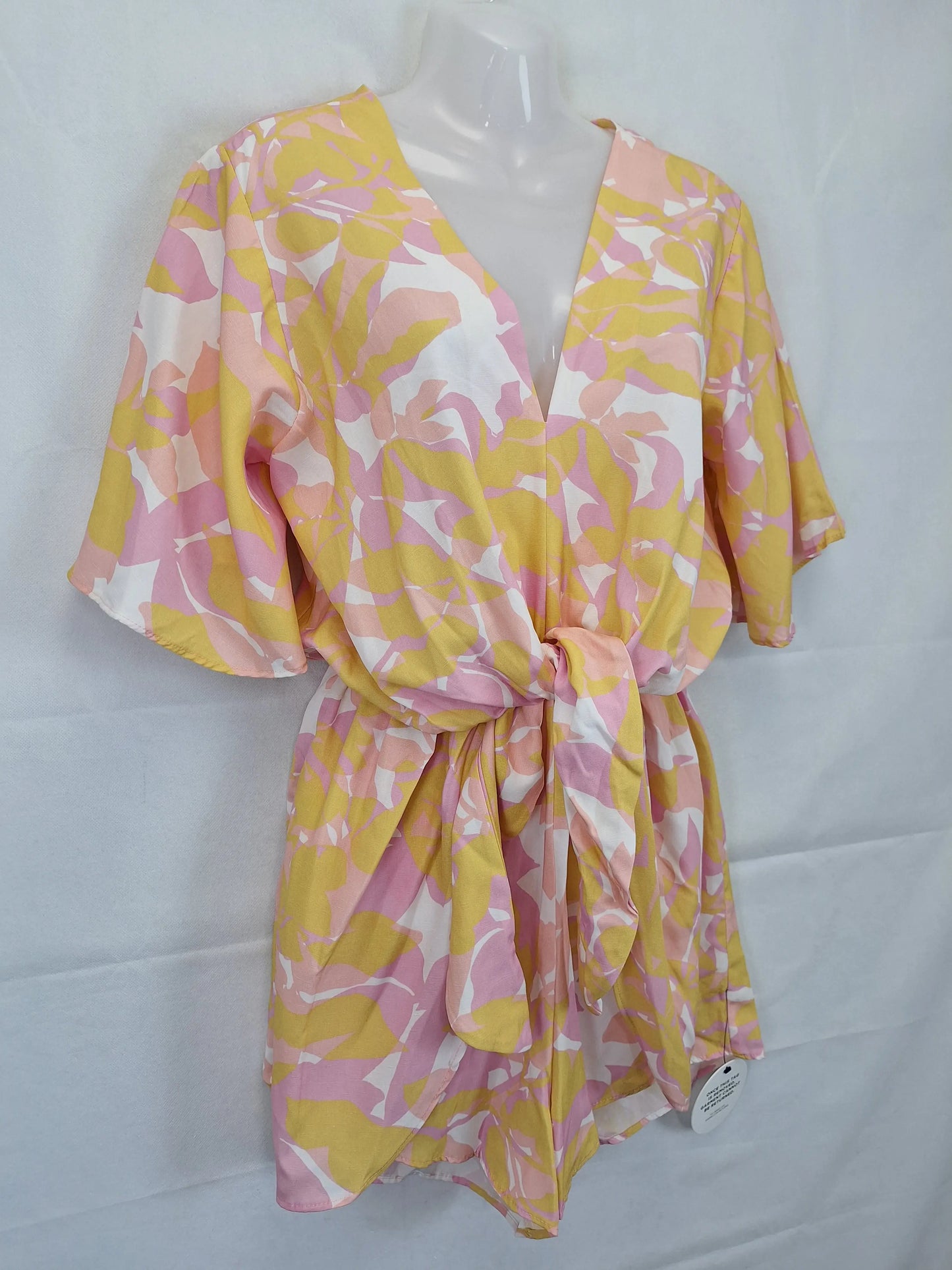 Sheike Floral Vibes Playsuit Size 10 by SwapUp-Online Second Hand Store-Online Thrift Store