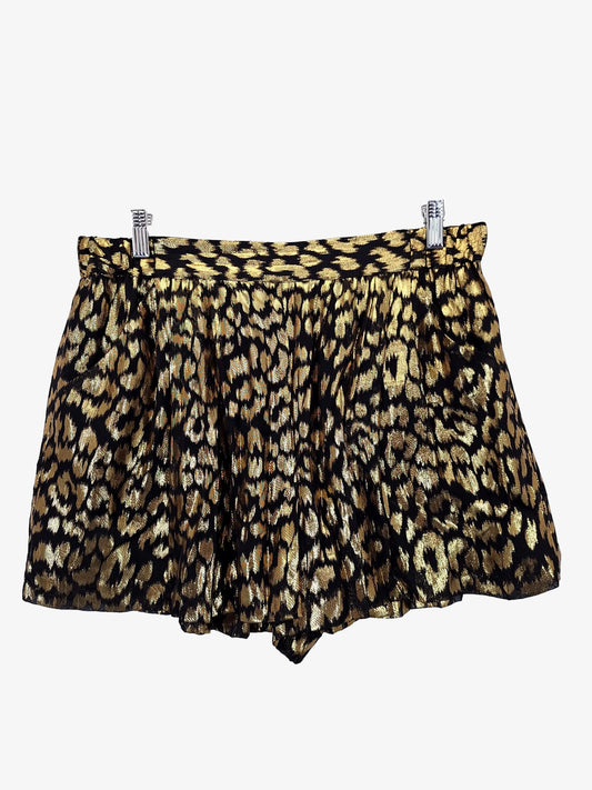 Sheike Gold Silk Shorts Size 12 by SwapUp-Online Second Hand Store-Online Thrift Store