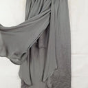 Sheike Grey Elastic High-Low Skirt Size 8 by SwapUp-Online Second Hand Store-Online Thrift Store