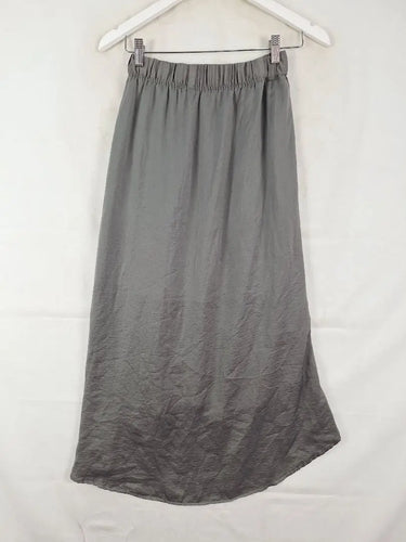 Sheike Grey Elastic High-Low Skirt Size 8 by SwapUp-Online Second Hand Store-Online Thrift Store