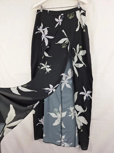 Sheike Iris Double Split Maxi Skirt Size 16 by SwapUp-Online Second Hand Store-Online Thrift Store