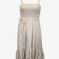 Sheike Off White Comfy Midi Dress Size 12 by SwapUp-Online Second Hand Store-Online Thrift Store
