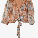 Sheike Rose Garden Tie Front Blouse Size 14 by SwapUp-Online Second Hand Store-Online Thrift Store