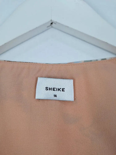 Sheike Rose Garden Tie Front Blouse Size 14 by SwapUp-Online Second Hand Store-Online Thrift Store