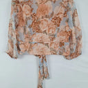Sheike Rose Garden Tie Front Blouse Size 14 by SwapUp-Online Second Hand Store-Online Thrift Store