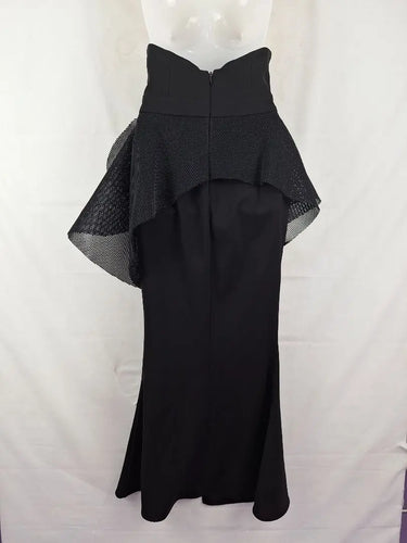Sheike Structed Mesh Peplum Dress Size 8 by SwapUp-Online Second Hand Store-Online Thrift Store