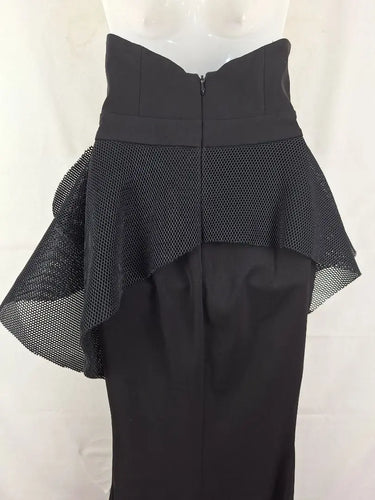 Sheike Structed Mesh Peplum Dress Size 8 by SwapUp-Online Second Hand Store-Online Thrift Store