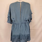 Sheike Summer Frilled Sleeve Wrap V Neck Playsuit Size 10 by SwapUp-Online Second Hand Store-Online Thrift Store