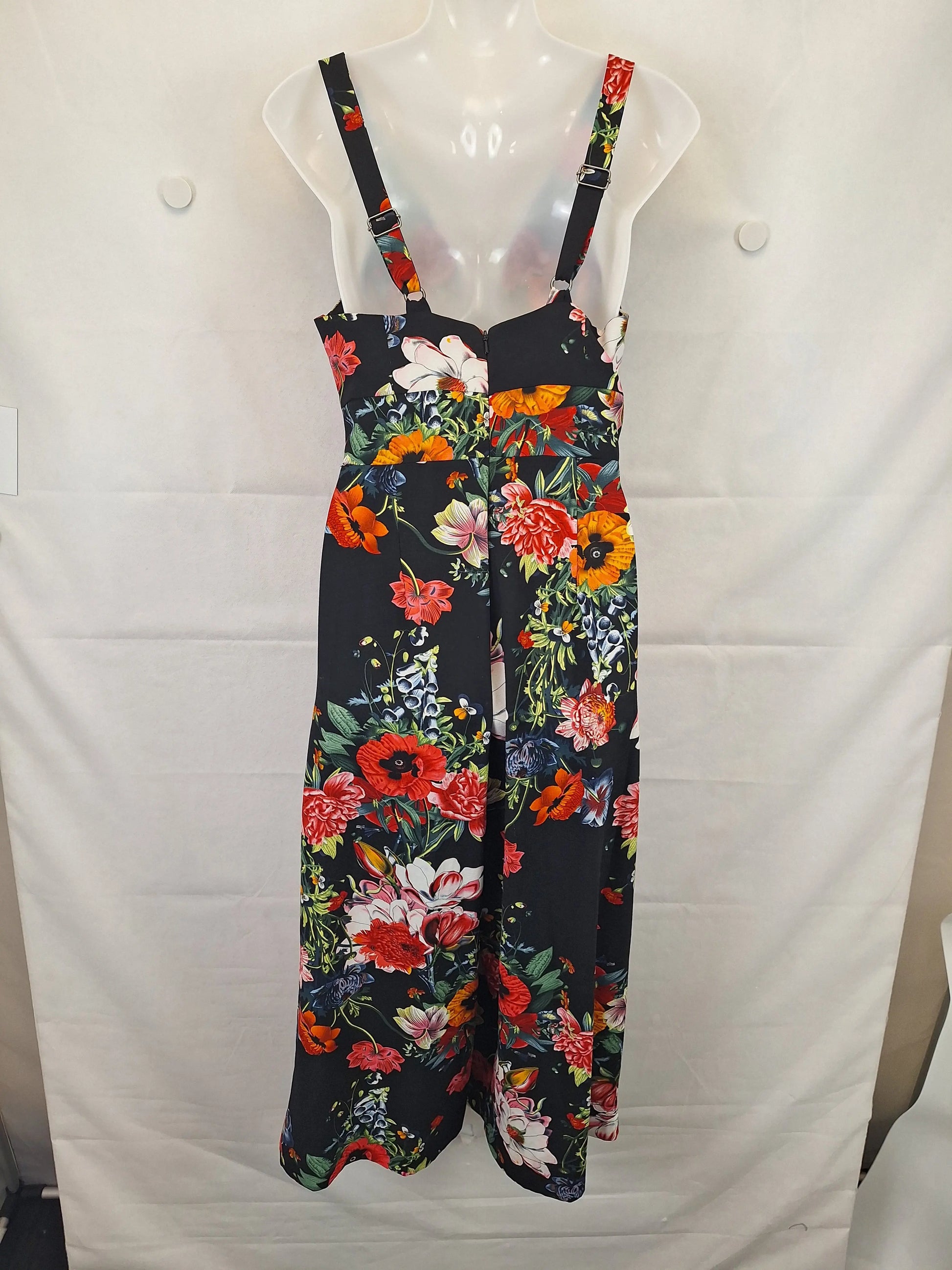 Sheike Tropical Peep Hole  Jumpsuit Size 10 by SwapUp-Online Second Hand Store-Online Thrift Store