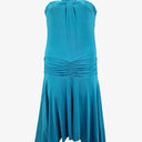 Sheike Y2K Cerulean Dropped Waist Dress Size 14 by SwapUp-Online Second Hand Store-Online Thrift Store