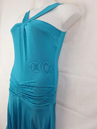 Sheike Y2K Cerulean Dropped Waist Dress Size 14 by SwapUp-Online Second Hand Store-Online Thrift Store