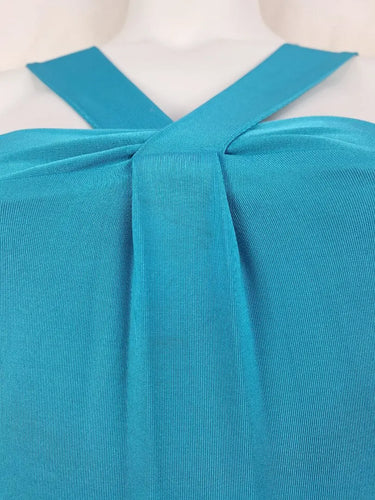 Sheike Y2K Cerulean Dropped Waist Dress Size 14 by SwapUp-Online Second Hand Store-Online Thrift Store