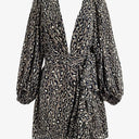 Shona Joy Buell Plunged Draped Party Mini Dress Size 8 by SwapUp-Online Second Hand Store-Online Thrift Store