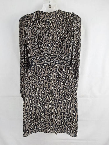 Shona Joy Buell Plunged Draped Party Mini Dress Size 8 by SwapUp-Online Second Hand Store-Online Thrift Store