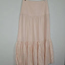 Significant Other Baby Pink Linen Blend Maxi Skirt Size 10 by SwapUp-Online Second Hand Store-Online Thrift Store