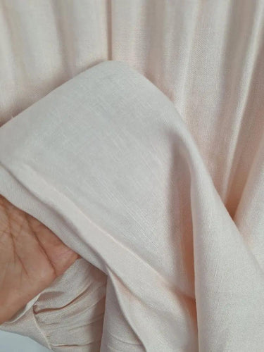 Significant Other Baby Pink Linen Blend Maxi Skirt Size 10 by SwapUp-Online Second Hand Store-Online Thrift Store