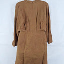 Significant Other Chocolate Linen Plunging Lola Mini Dress Size 6 by SwapUp-Online Second Hand Store-Online Thrift Store