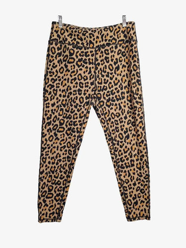 Spell & The Gypsy Cheetah Yoga Leggings Size XXL by SwapUp-Online Second Hand Store-Online Thrift Store