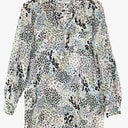 Sportscraft Blue Leopard Silk Shirt Size 12 by SwapUp-Online Second Hand Store-Online Thrift Store