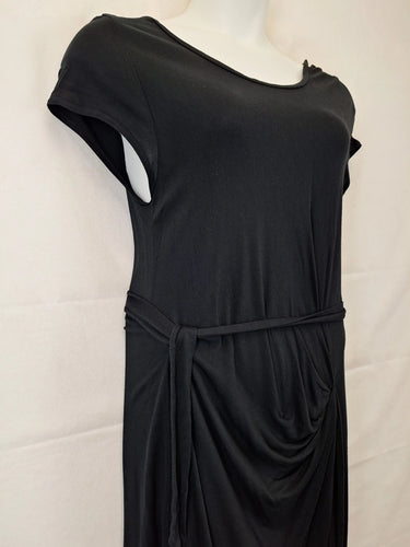 Sportscraft Casual Tie Detail Drape Maxi Dress Size 16 by SwapUp-Online Second Hand Store-Online Thrift Store